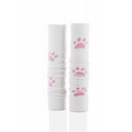 White with Pink Paws BLING Spirit Sleeve Size A